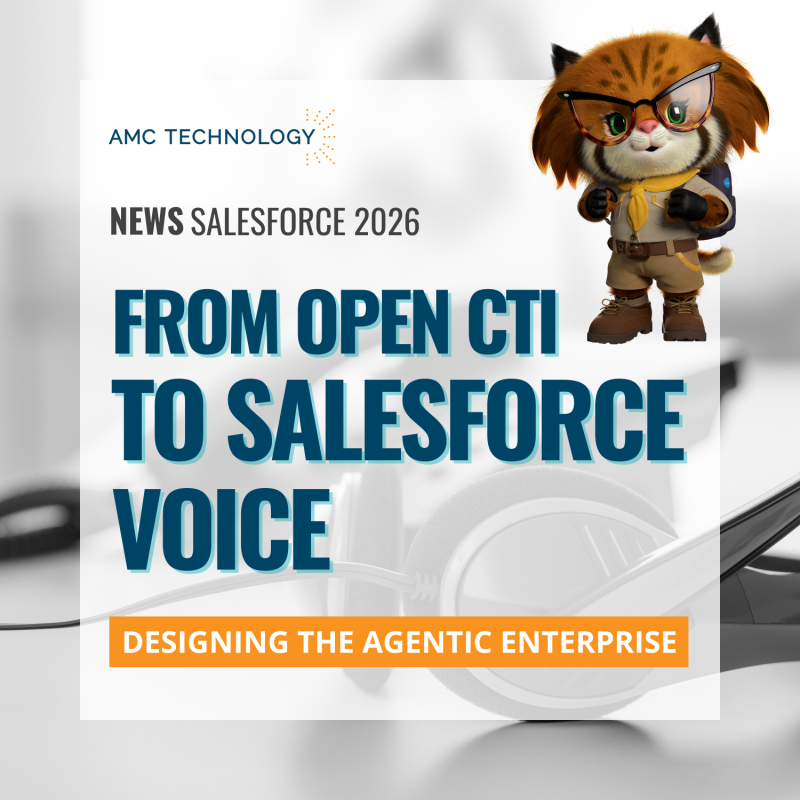 From Open CTI to Salesforce Voice: Designing the Agentic Enterprise
