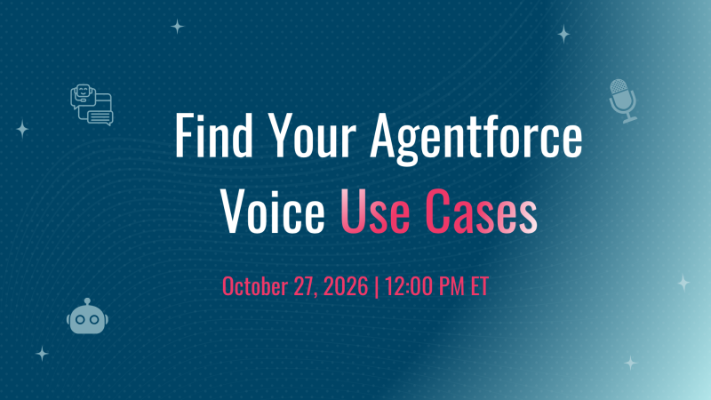 Find Your Agentforce Voice Use Cases